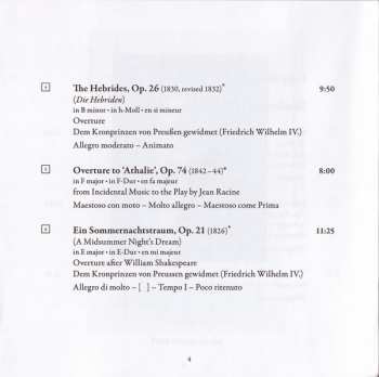 SACD Felix Mendelssohn-Bartholdy: Mendelssohn In Birmingham (Overtures) 116417