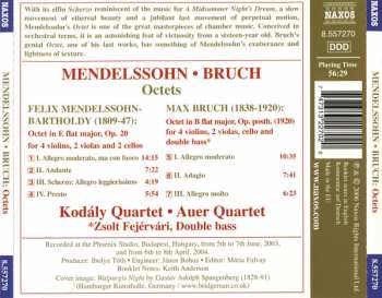 CD Felix Mendelssohn-Bartholdy: Octet In E-Flat Major, Op. 20 ·  String Octet In B-Flat Major 346097