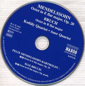 CD Felix Mendelssohn-Bartholdy: Octet In E-Flat Major, Op. 20 ·  String Octet In B-Flat Major 346097