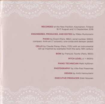 SACD Felix Mendelssohn-Bartholdy: Piano & Cello Works On Period Instruments 228064