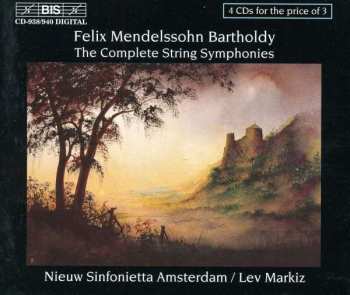 4CD Felix Mendelssohn-Bartholdy: Streichersymphonien Nr.1-12 416912