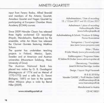 CD Franz Schubert: String Quartet In F Minor Op. 80 / String Quartet In D Minor D. 810 ("Death And The Maiden")