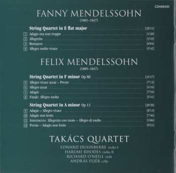 CD Felix Mendelssohn-Bartholdy: String Quartets