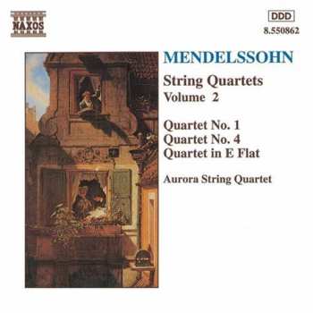 CD Felix Mendelssohn-Bartholdy: String Quartets Volume 2
