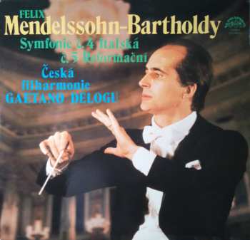 Album The Czech Philharmonic Orchestra: Symfonie Č. 4 Italská / Symfonie Č. 5 Reformační