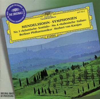 CD Felix Mendelssohn-Bartholdy: Symphonien No. 3 »Scottische · Scottish« · No. 4 »Italienische · Italian« 35421