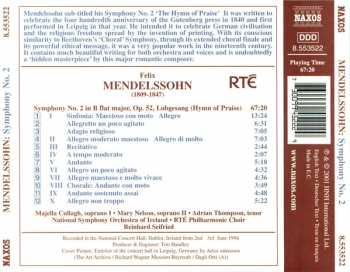 CD Felix Mendelssohn-Bartholdy: Symphony No. 2 "Lobgesang" 328830