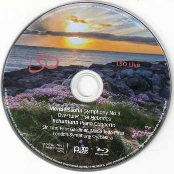 Blu-ray/SACD Felix Mendelssohn-Bartholdy: Symphony No 3 'Scottish', Overture: The Hebrides / Schumann - Piano Concerto 153976