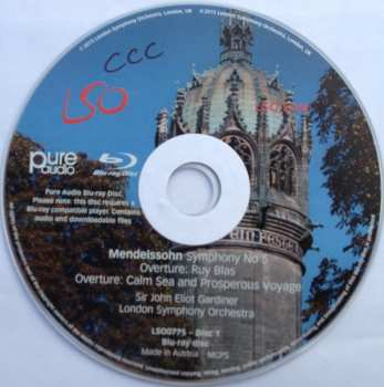 Blu-ray/SACD Felix Mendelssohn-Bartholdy: Symphony No 5 'Reformation' 319056