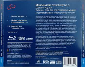 Blu-ray/SACD Felix Mendelssohn-Bartholdy: Symphony No 5 'Reformation' 319056