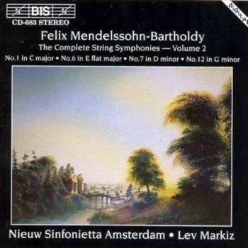 Album Felix Mendelssohn-Bartholdy: The Complete String Symphonies – Volume 2