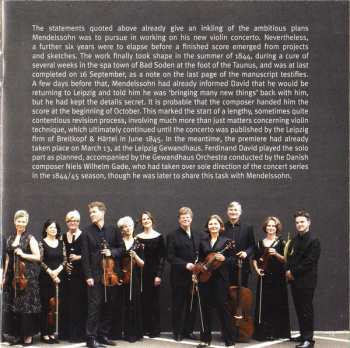 CD Felix Mendelssohn-Bartholdy: Violin Concerto, Symphony No. 5 'Reformation', The Hebrides 96831