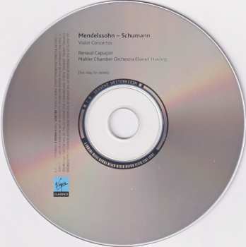CD Felix Mendelssohn-Bartholdy: Violin Concertos 261755