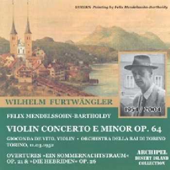 CD Felix Mendelssohn-Bartholdy: Violinkonzert Op.64 398914