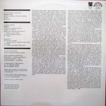 LP Felix Slováček: Koncert Pro Saxofon / Koncert Č•2 Pro Klarinet / Guernica 140097