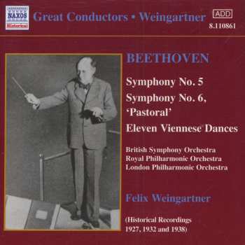 CD Felix Weingartner: Symphonies 5 & 6 534561