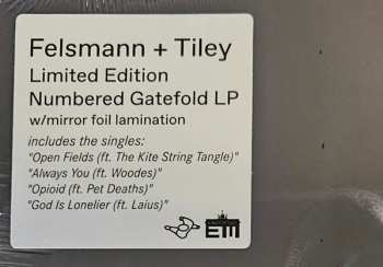 LP Felsmann + Tiley: Protomensch NUM | LTD