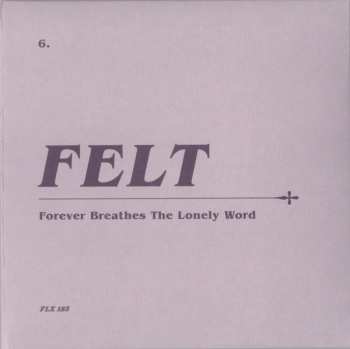 CD/SP/Box Set Felt: Forever Breathes The Lonely Word LTD 92907