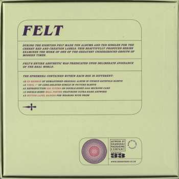 CD/SP/Box Set Felt: Poem Of The River LTD