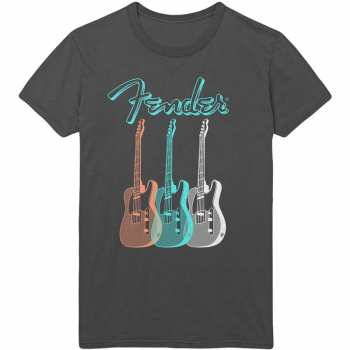 Merch Fender: Tričko Triple Guitar  S