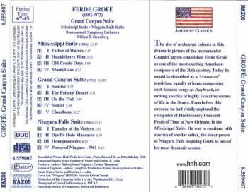 CD Ferde Grofé: Grand Canyon Suite / Mississipi Suite / Niagara Suite 114792