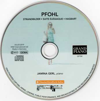 CD Ferdinand Pfohl: Strandbilder • Suite Élégiaque • Hagbart 344801