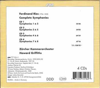 SACD Ferdinand Ries: Complete Symphonies 111862