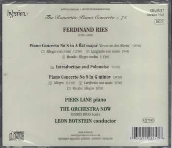 CD Ferdinand Ries: Piano Concertos Nos 8 & 9 296868