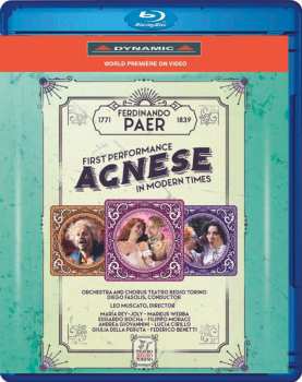Blu-ray Ferdinando Paer: Agnese (dramma Semiserio In 2 Akten)