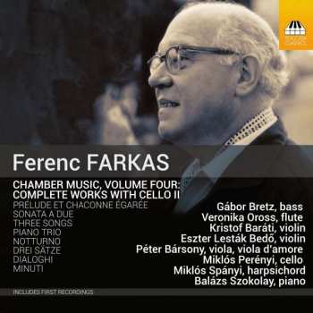 Ferenc Farkas: Kammermusik Mit Cello Vol.2