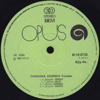 LP Fermáta: Dunajská Legenda