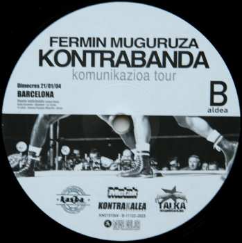 2LP Fermin Muguruza Kontrabanda: Komunikazioa Tour