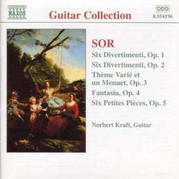 Album Fernando Sor: Guitar Music. Opp. 1-5