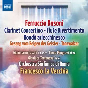 Album Ferruccio Busoni: Clarinet Concerto / Flute Divertimento