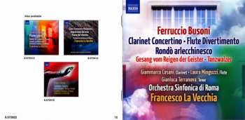 CD Ferruccio Busoni: Clarinet Concerto / Flute Divertimento 273260
