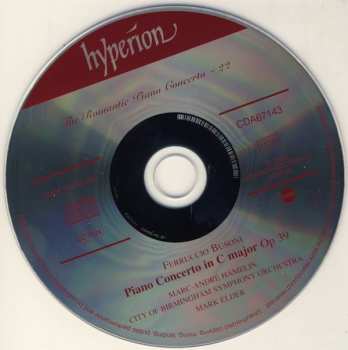 CD Ferruccio Busoni: Piano Concerto Op XXXIX 356254
