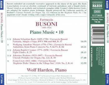 CD Ferruccio Busoni: Piano Music • 10 250297