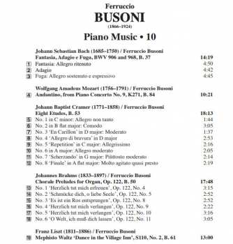 CD Ferruccio Busoni: Piano Music • 10 250297