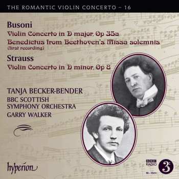 Album Ferruccio Busoni: Violin Concertos