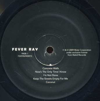 LP Fever Ray: Fever Ray 499928