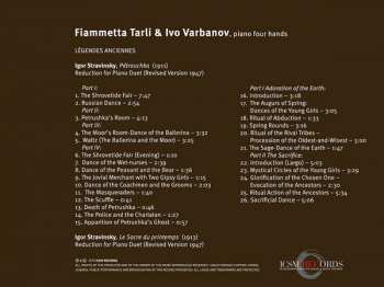 CD Fiammetta Tarli: Légendes Anciennes 255608