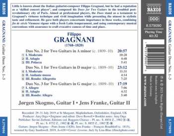 CD Filippo Gragnani: Guitar Duos Nos. 1–3 181972