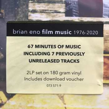 2LP Brian Eno: Film Music 1976-2020 12577