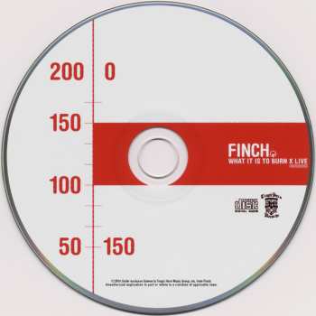 CD/DVD Finch: What It Is To Burn X