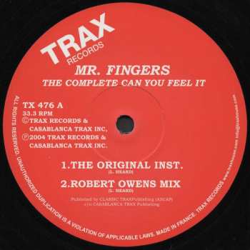 LP Fingers Inc.: The Complete Can You Feel It 331211