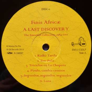 2LP Finis Africae: A Last Discovery : The Essential Collection, 1984-2001 488048