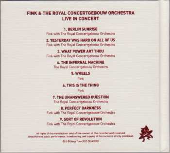 CD Fink: Live In Concert 284470