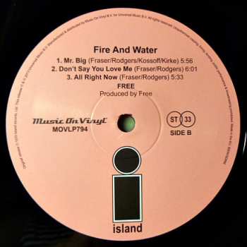 LP Free: Fire And Water 12668