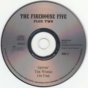 2CD Firehouse Five Plus Two: Settin' The World On Fire : The Whole Story, Volume 1 365149