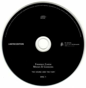 3CD Firminus Caron: Masses & Chansons 118701